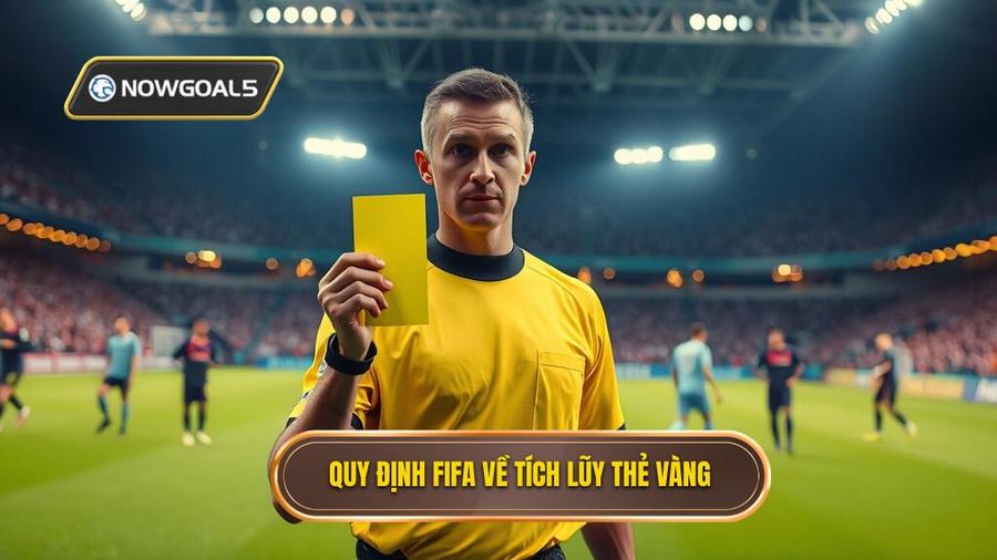 1. Quy định FIFA về tích lũy thẻ vàng