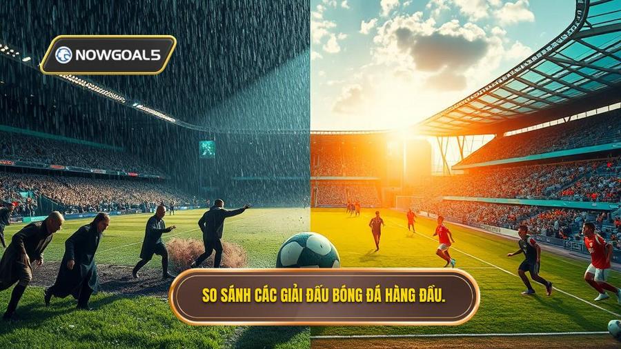 2. So sánh các giải đấu bóng đá hàng đầu.