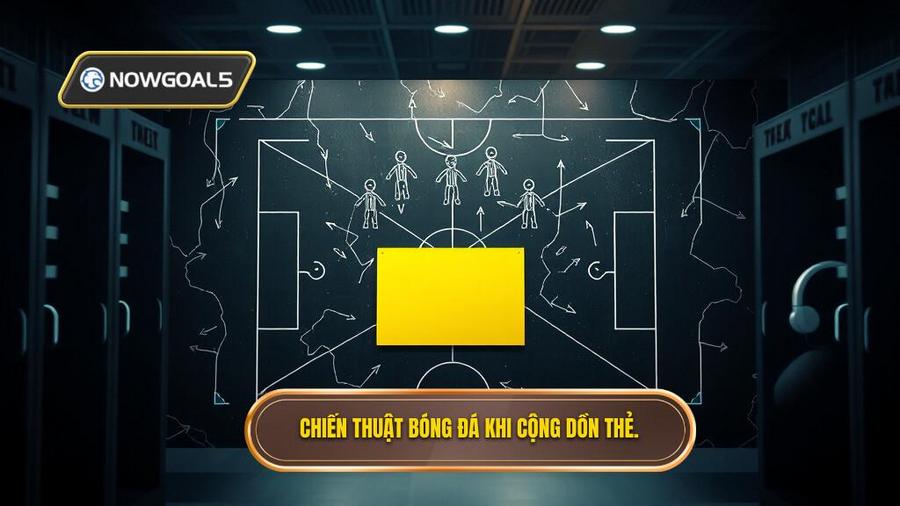 3. Chiến thuật bóng đá khi cộng dồn thẻ.