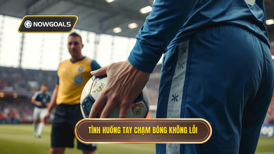 Các trường hợp cụ thể: Khi nào tay chạm bóng không bị phạt?